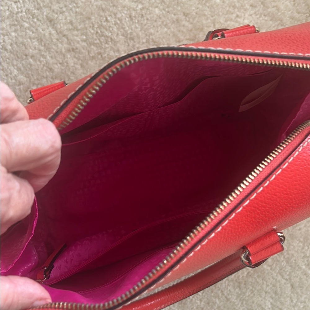 Kate Spade Red Handbag - Picture 4 of 5